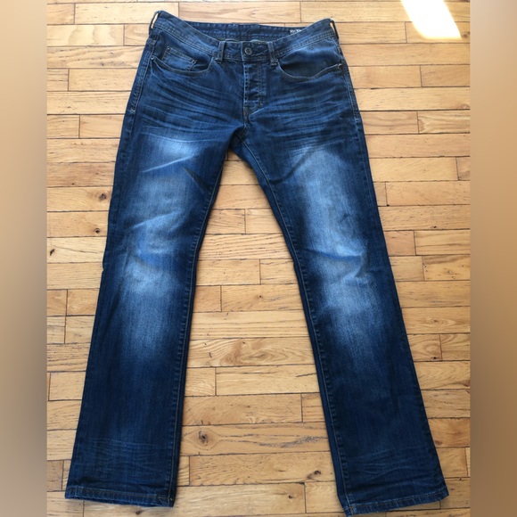 BUFFALO-King-X Slim boot stretch dark wash jeans. Size 31X34. - Picture 3 of 14